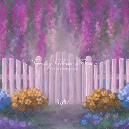 Fuchsia Garden - With Sweep Option