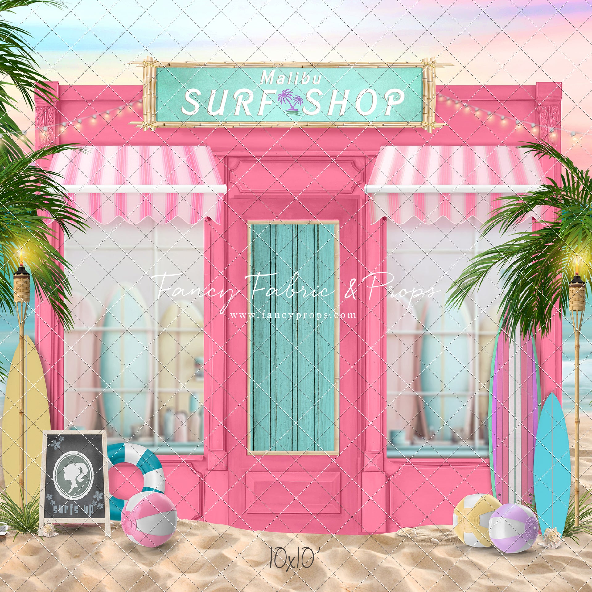 Barbie surf shop sale