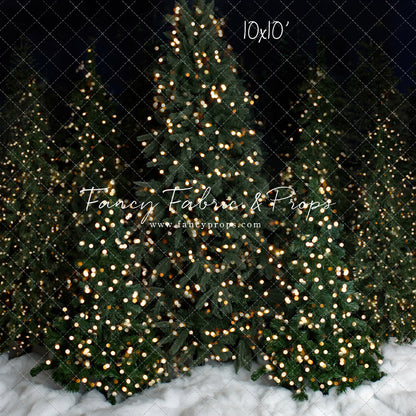 Snowy Christmas Trees