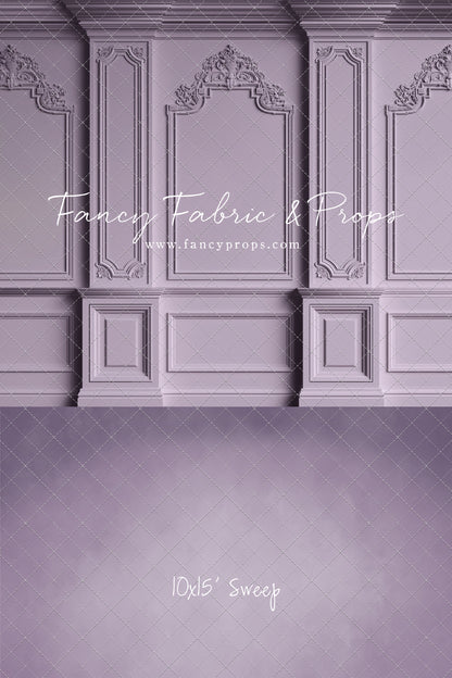 Classic Purple Victorian Wall - With Sweep Option