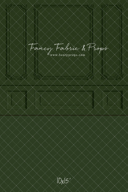 Classic Evergreen Wainscoting Wall - With Sweep Option