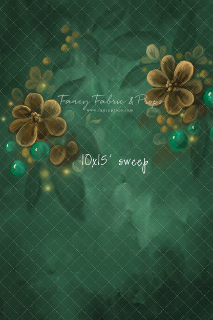 Emerald Winter Blooms