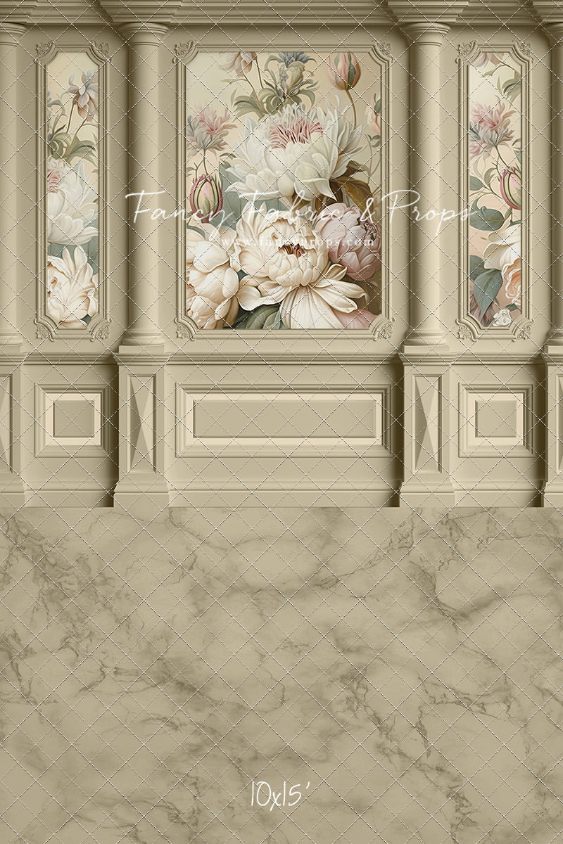 Enchanting Dream Taupe Wall - With Sweep Option