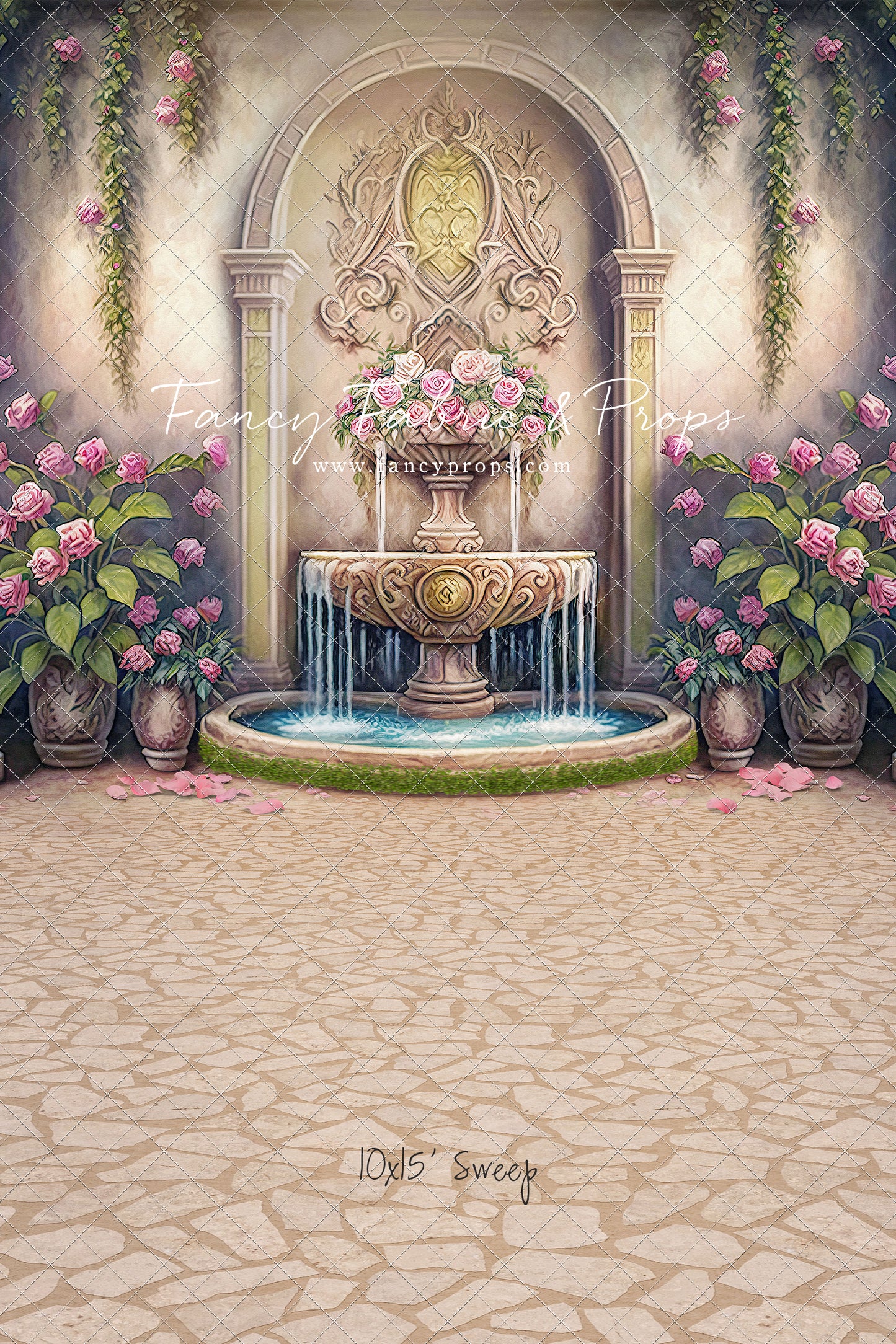 Golden Wishes Fountain - With Sweep Option
