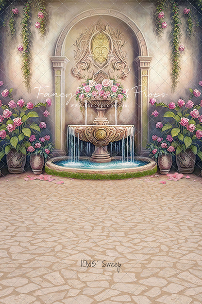 Golden Wishes Fountain - With Sweep Option