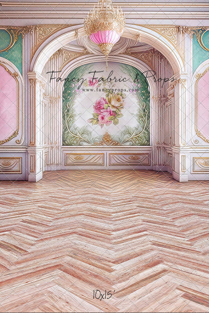 Floral Florence Parlor - With Sweep Option