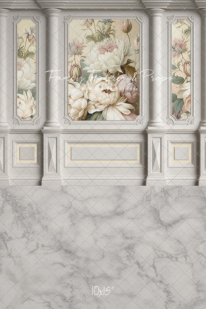 Enchanting Dream White Wall - With Sweep Option