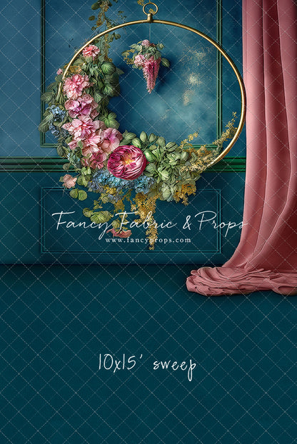 Turquoise Elegant Hoop - Sweep Sizes Only