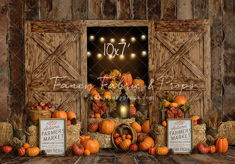 Autumn Barn Door
