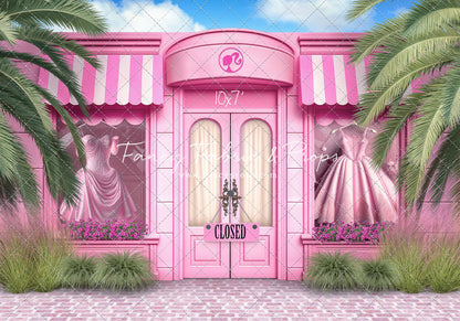 Barbie Boutique - With Pink Brick - With Sweep Option