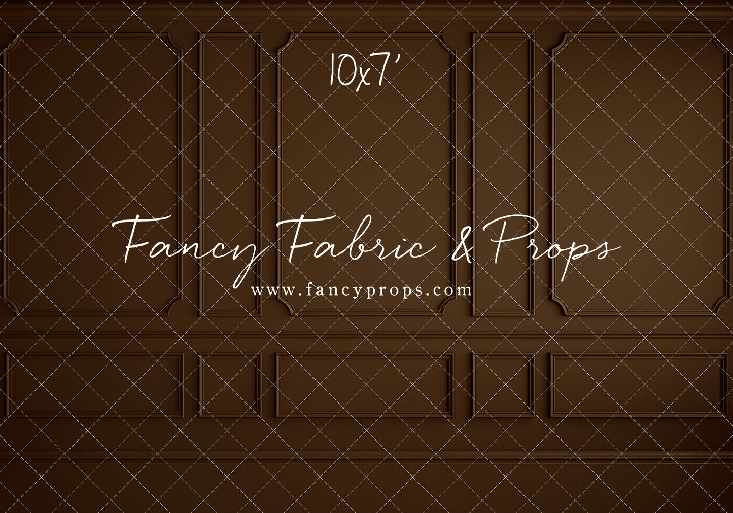 Brown Wainscoting Wall