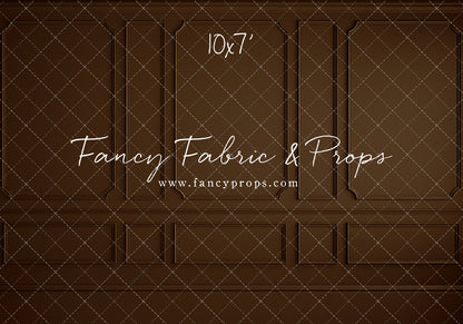 Brown Wainscoting Wall