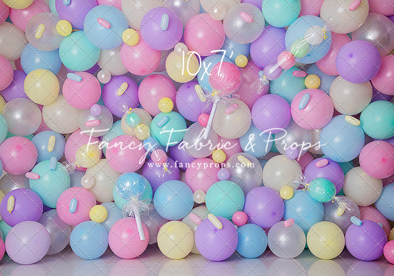 Candyland Balloon Wall