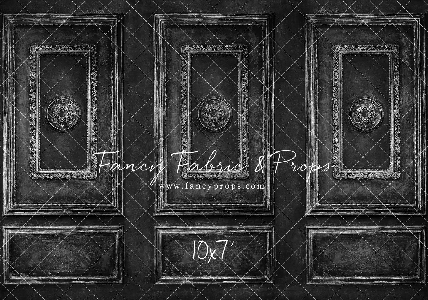 Charcoal Antiqued Wall