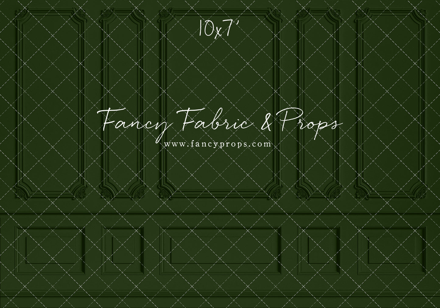 Classic Evergreen Wainscoting Wall - With Sweep Option