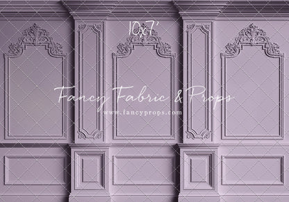 Classic Purple Victorian Wall - With Sweep Option