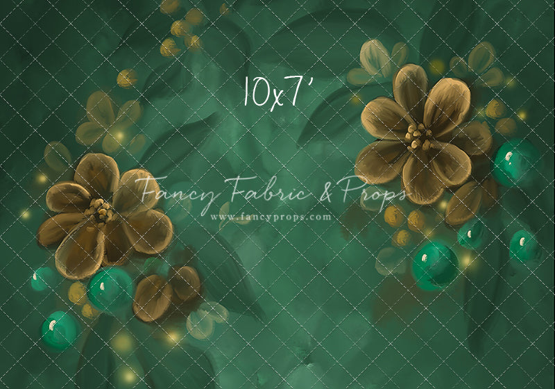 Emerald Winter Blooms