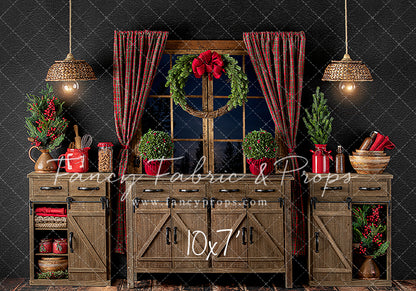 Evening Winter Kitchen Room