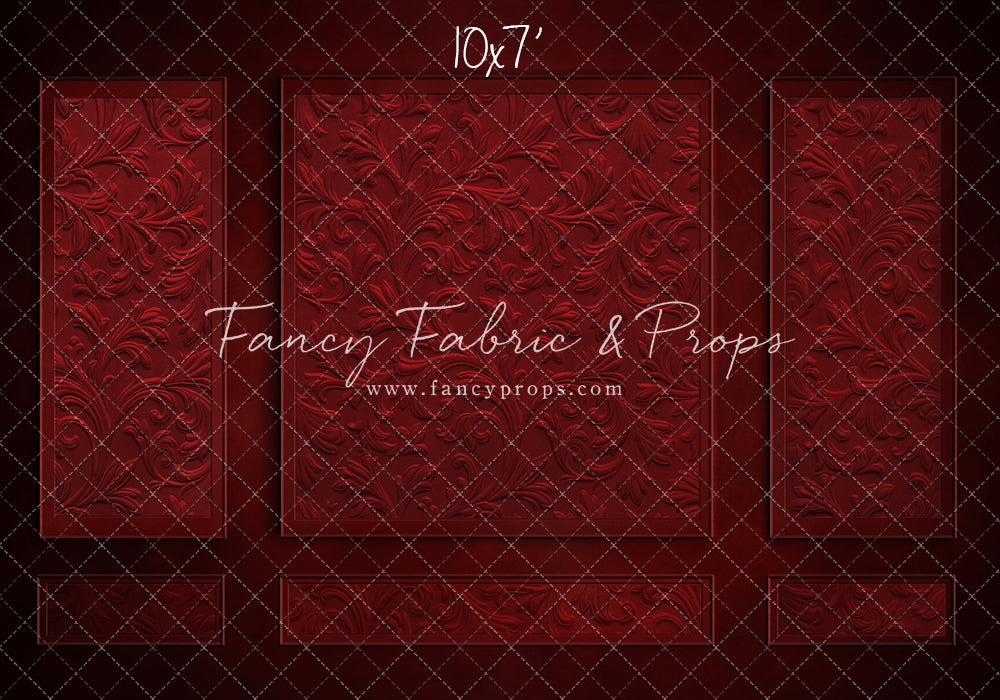 Fancy Crimson Wall