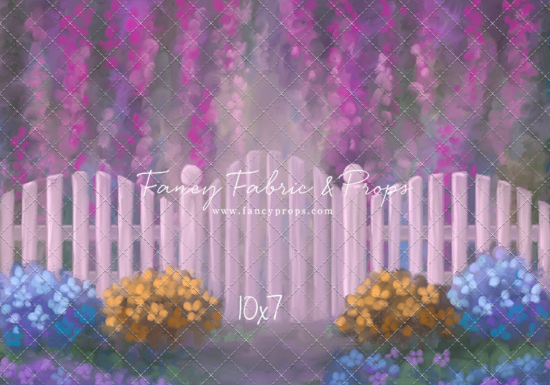 Fuchsia Garden - With Sweep Option