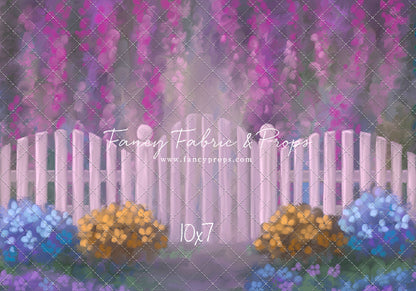 Fuchsia Garden - With Sweep Option