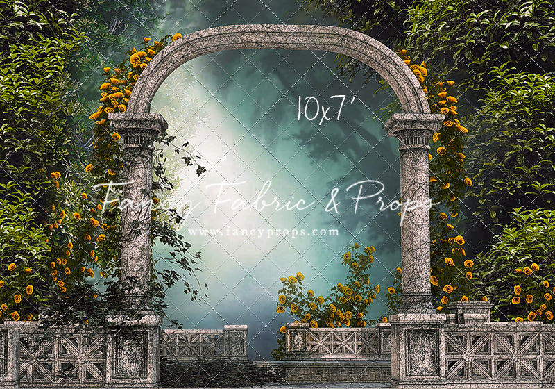 Golden Floral Fantasy