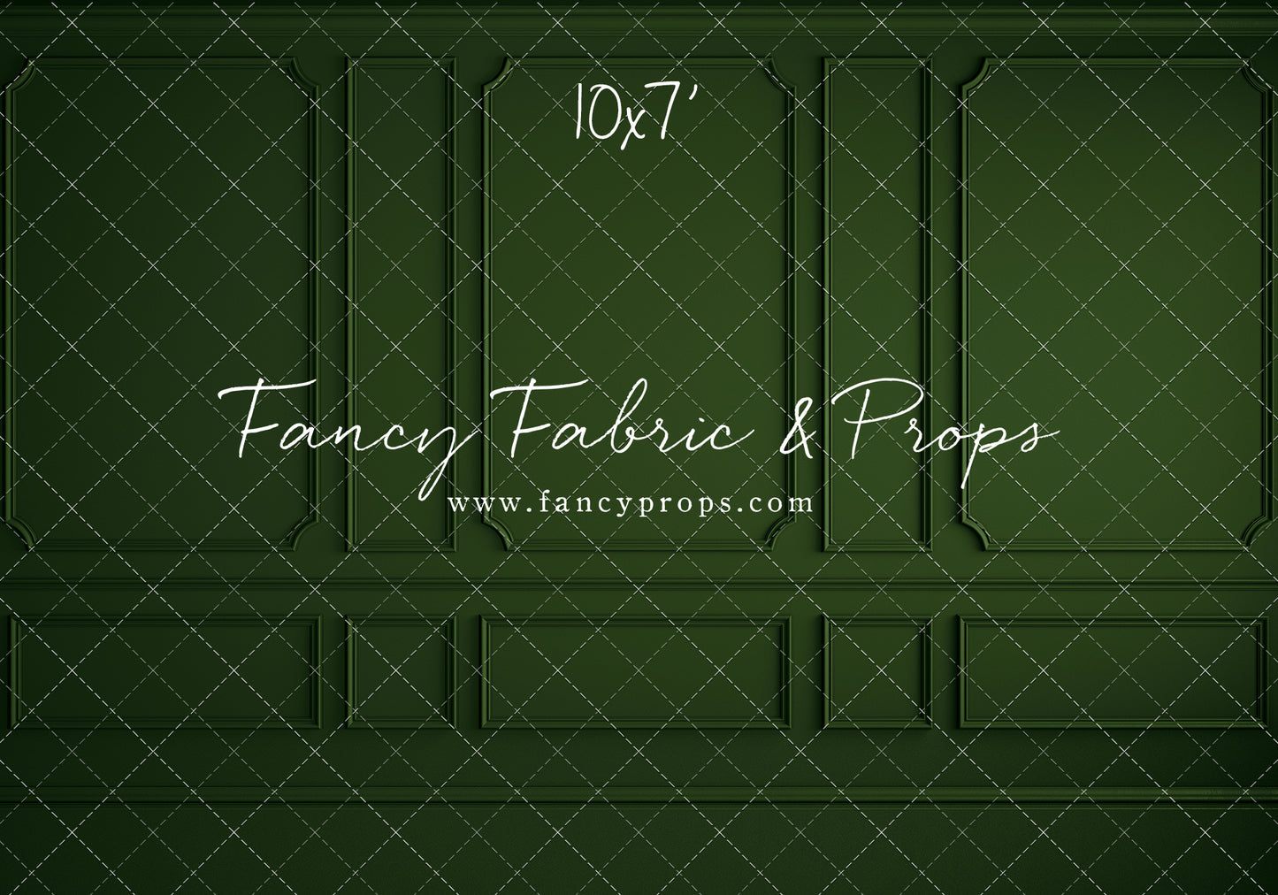 Green Wainscoting Wall