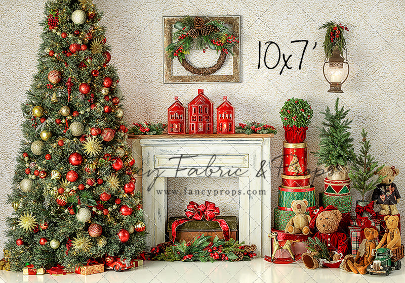 Holiday Happy Mantle