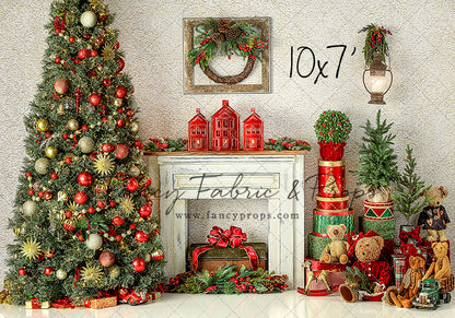 Holiday Happy Mantle