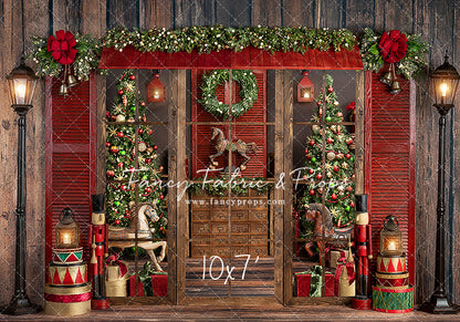 Joyful Holiday Entry Room