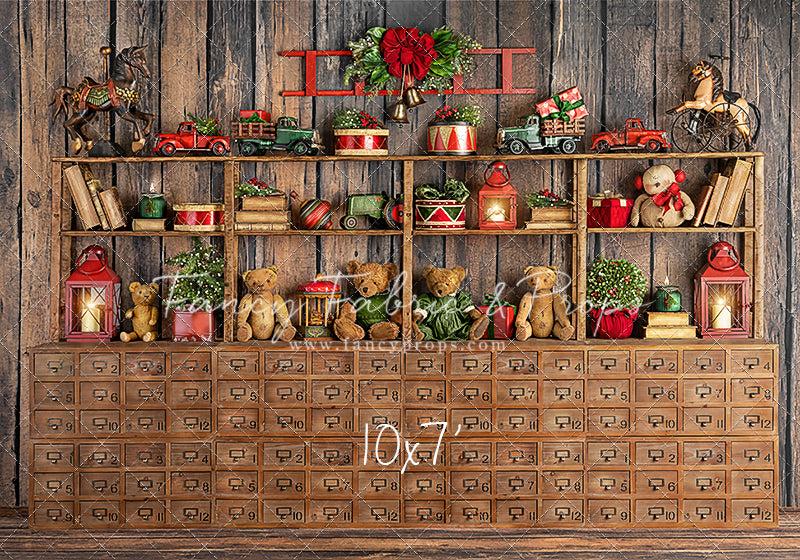 Santa's Serene Workshop Room