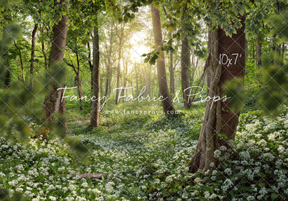 Lush Flowering Forest