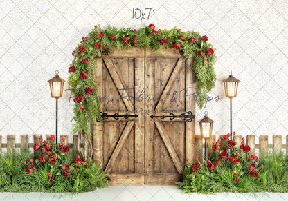 Roses & Pottery Doorway 2pc Room