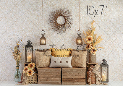 Autumn's Fireplace 2pc Room