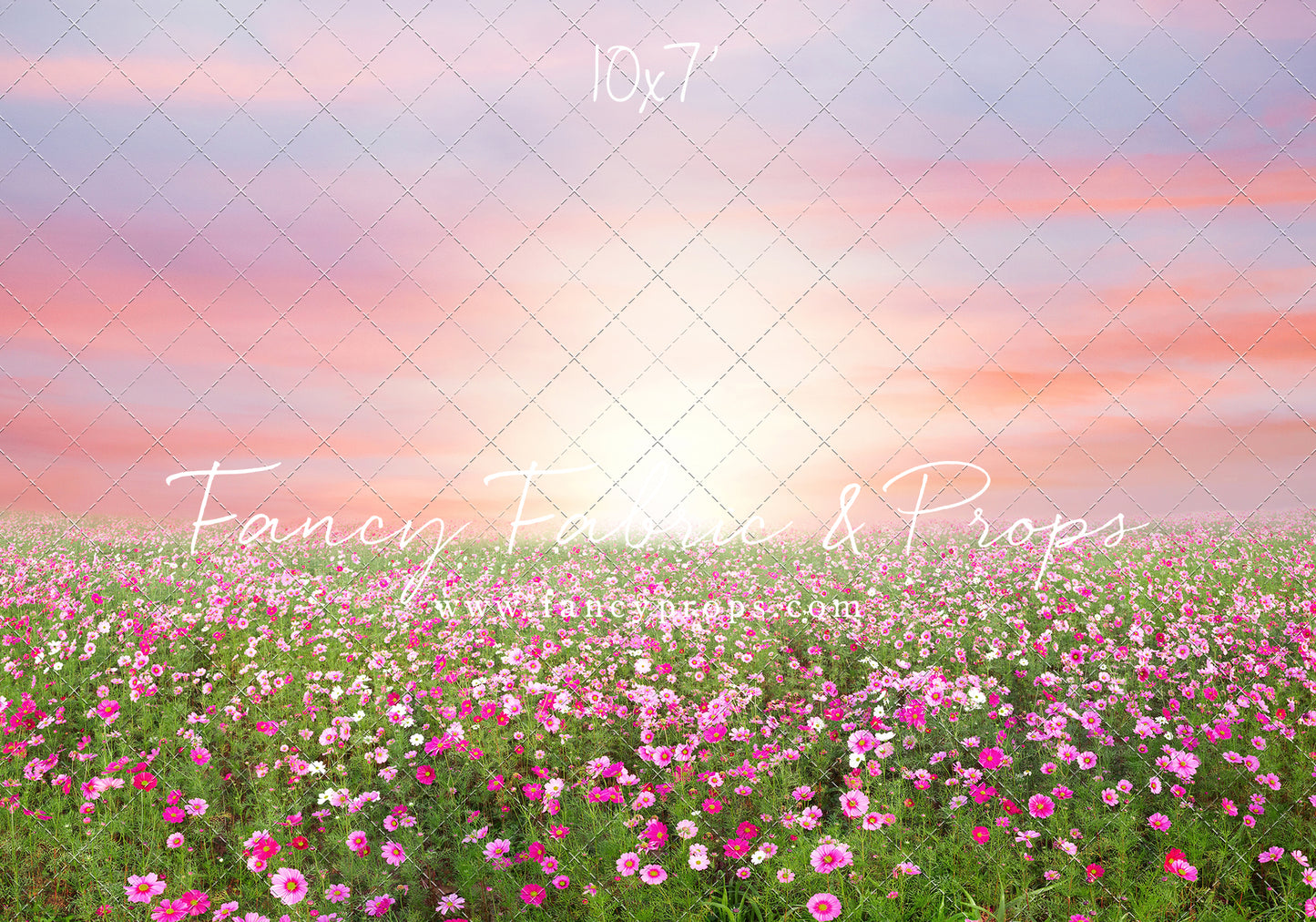 Rosy Wildflower Stroll