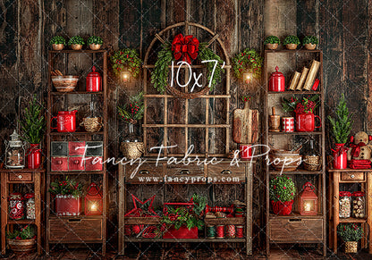 Rustic Christmas Confectionery Room