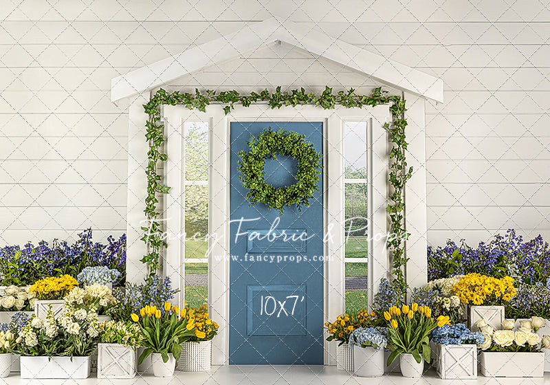 Serene Floral Farmhouse