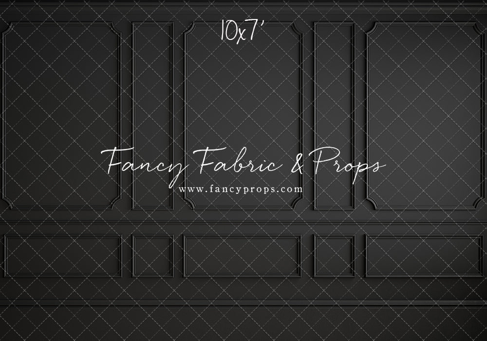 Simple Matte Black Wall