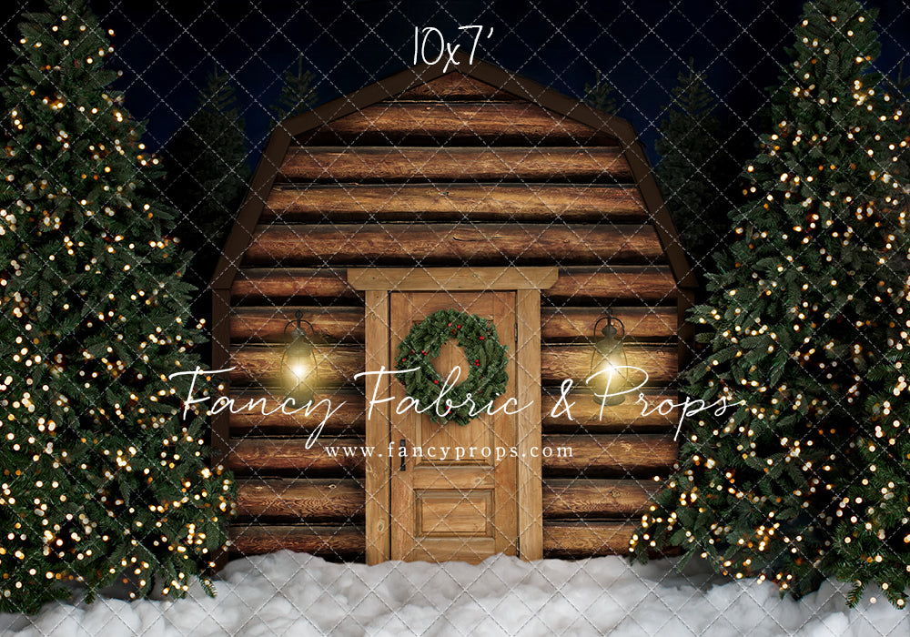 Snowy Christmas At The Cabin