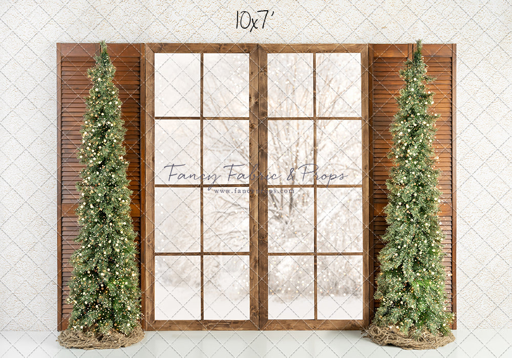 Snowy Sparkling View