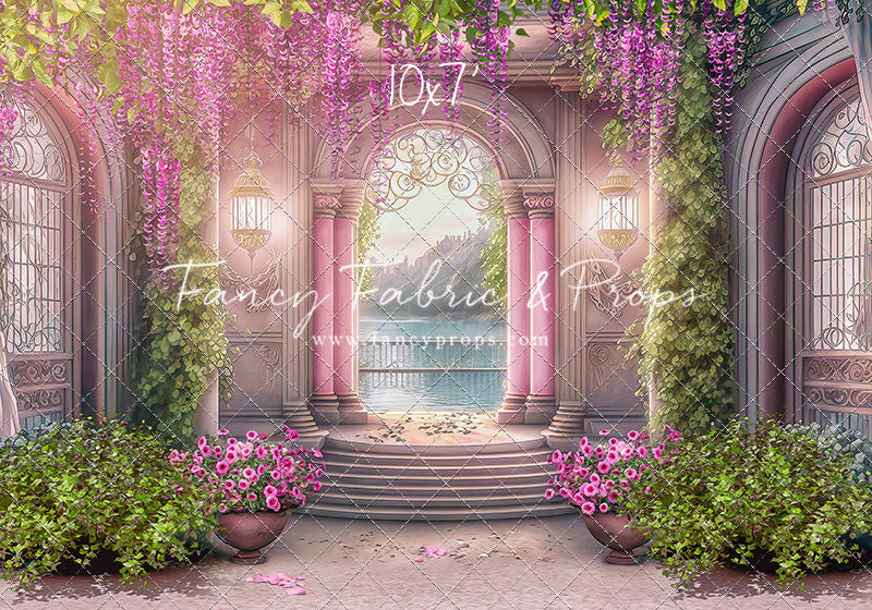 Romantic Wisteria Patio - With Sweep Option