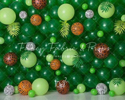 Afternoon Safari Balloon Wall