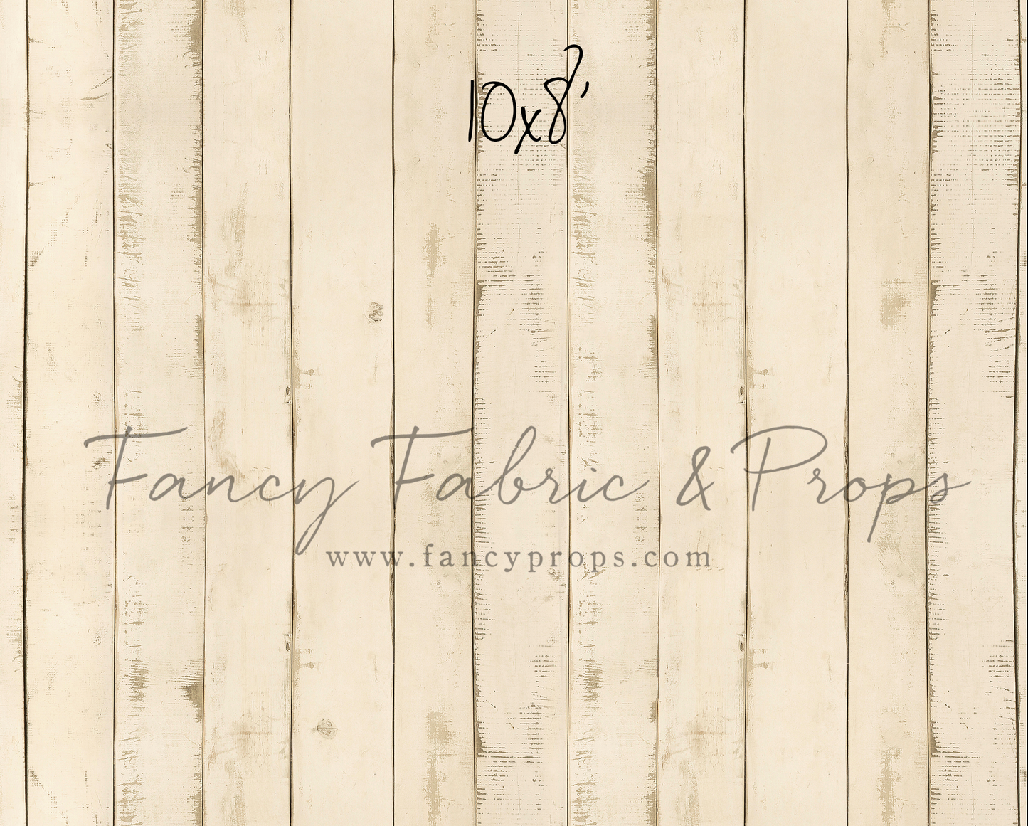 Amanda Cream Barn Wood Planks Mat Floor