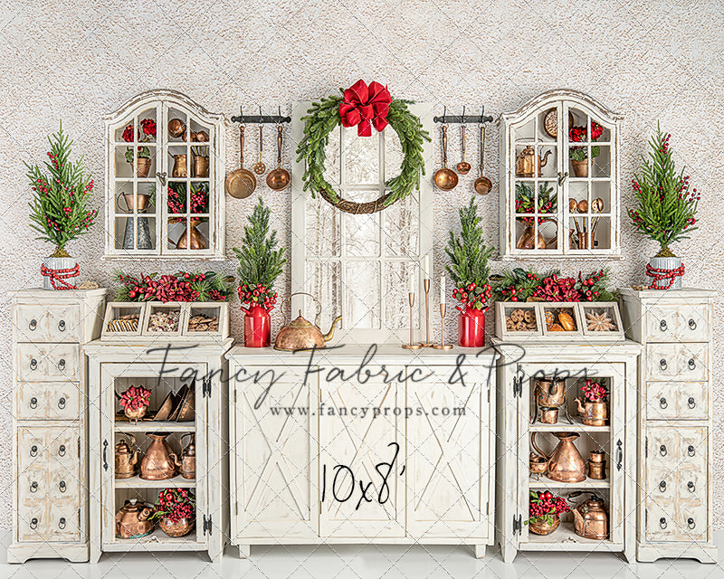 Antique Holiday Kitchen 2pc Room