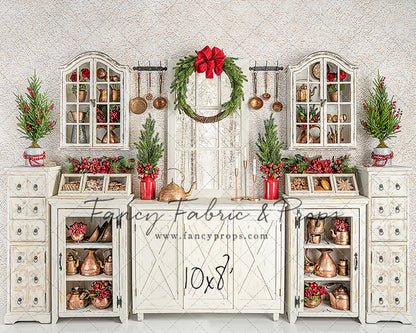 Antique Holiday Kitchen 2pc Room