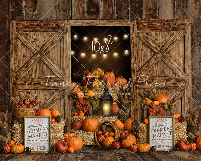 Autumn Barn Door