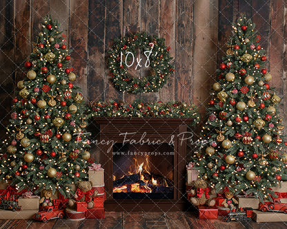 Berry Cozy Fireplace