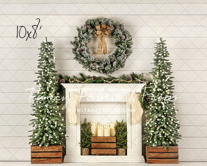 Blissful Shiplap Mantle