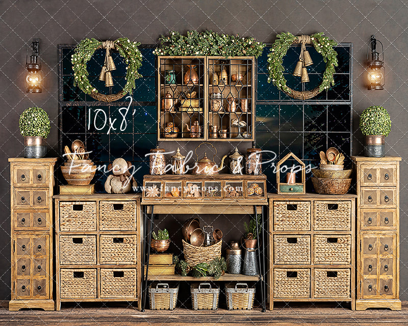 Beary Golden Kitchen Room