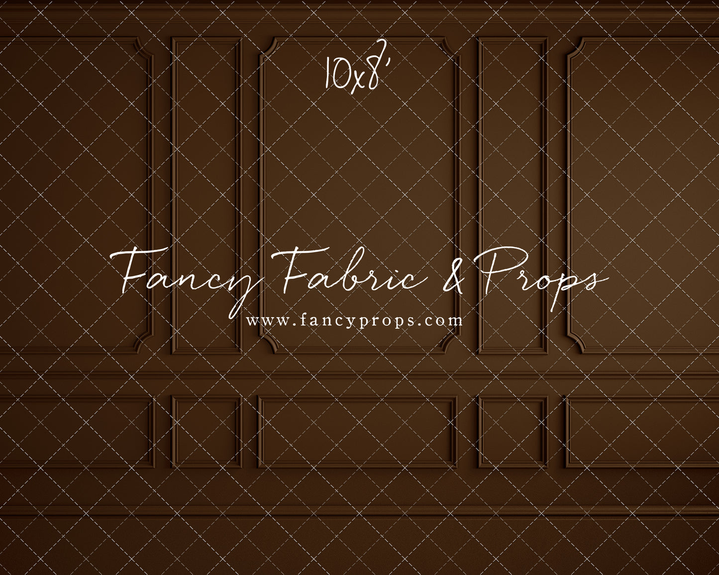 Brown Wainscoting Wall